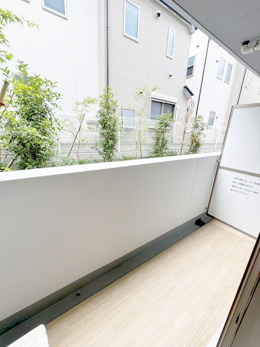 レオーネ志村坂上のベランダ・バルコニー