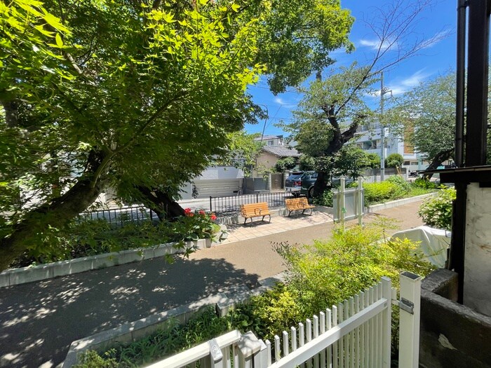 ハイツヤナギの室内からの展望