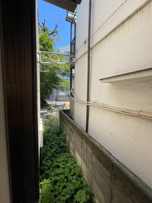 ハイツヤナギのベランダ・バルコニー