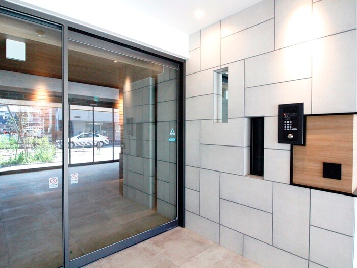 クレヴィスタ武蔵中原Ⅱのエントランス部分