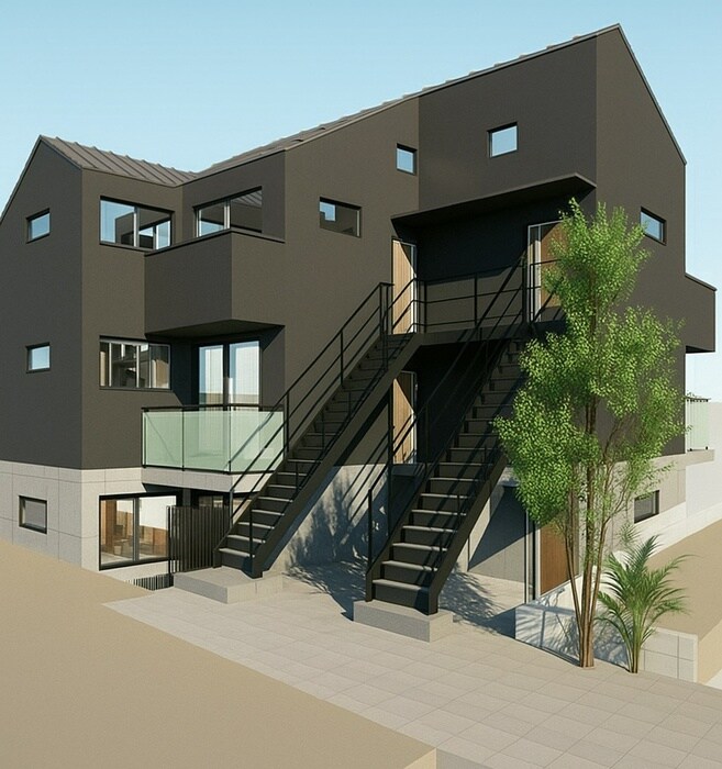 物件外観写真1　(完成予想図)