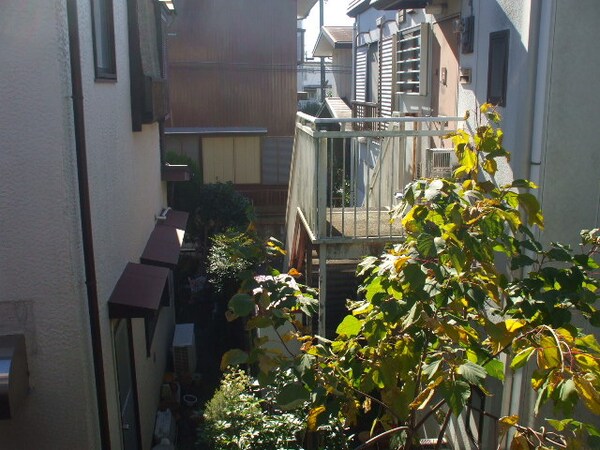 室内からの展望