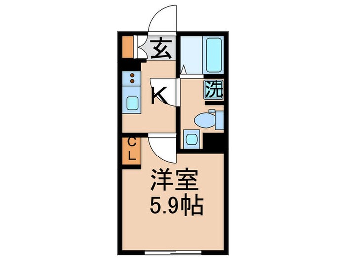 グレイスミロ金町の間取り図