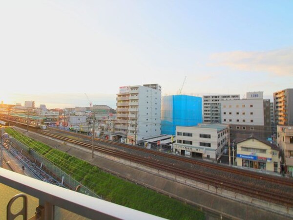 室内からの展望