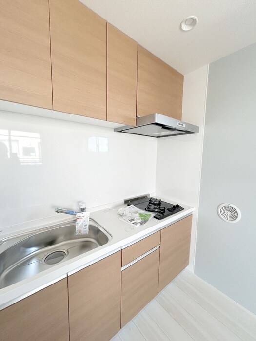 仮)ガレージハウス久喜青毛のキッチン