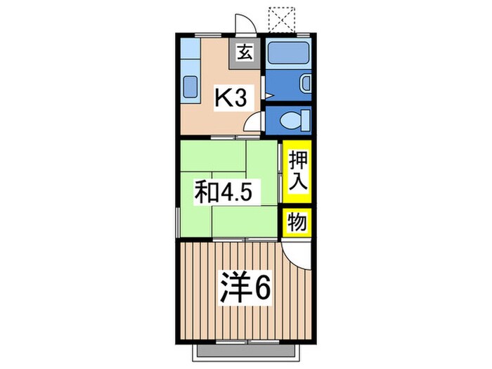 プティ・メゾンの間取り図