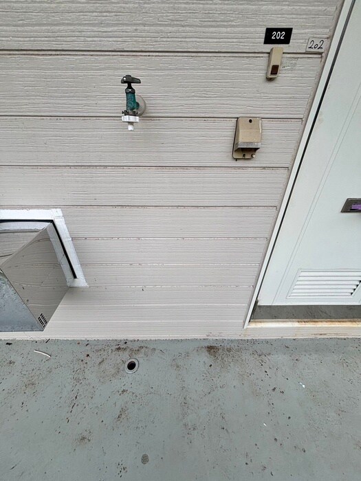 プティ・メゾンの洗濯機置場