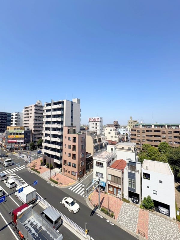 室内からの展望