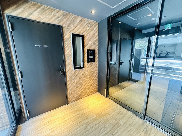 log入谷のバイク置き場