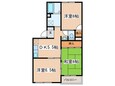 栄光マンションの間取図