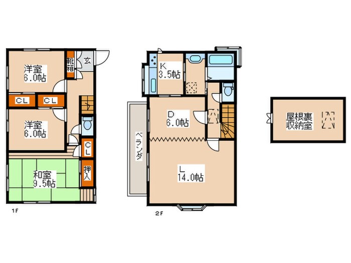 エ－デルワイスの間取り図