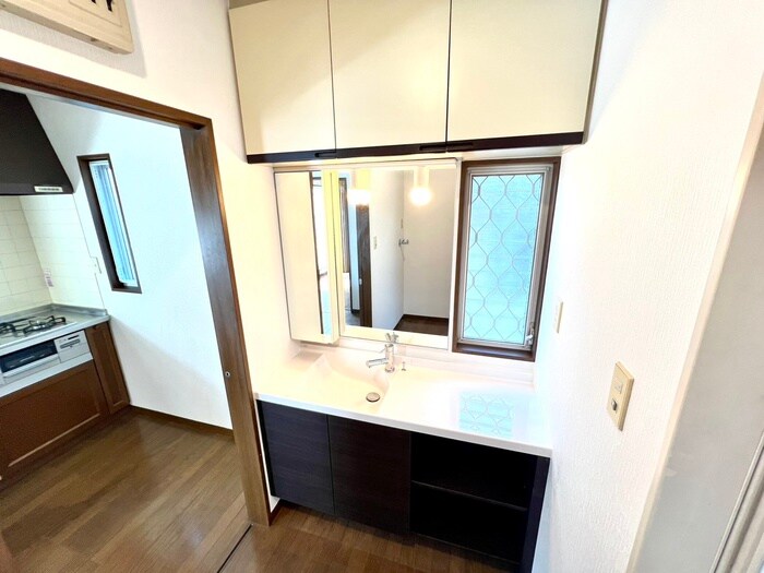 エ－デルワイスの洗面