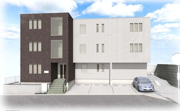 物件外観写真2　(完成模型)