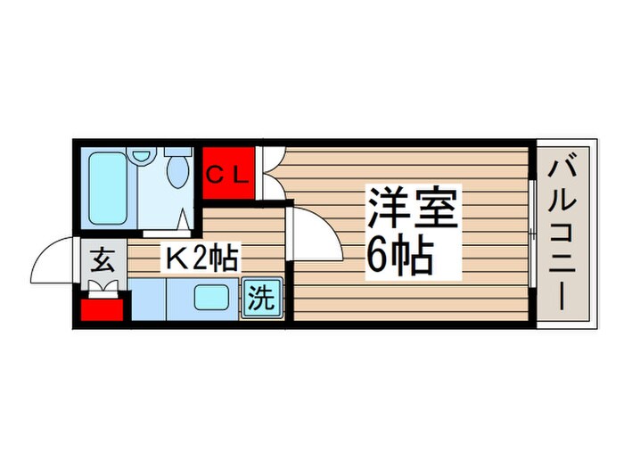 二元館の間取り図