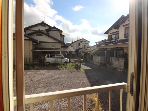 室内からの展望