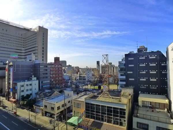 室内からの展望