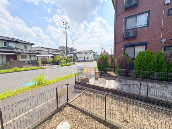 室内からの展望