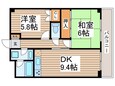 フジマンション第２の間取図