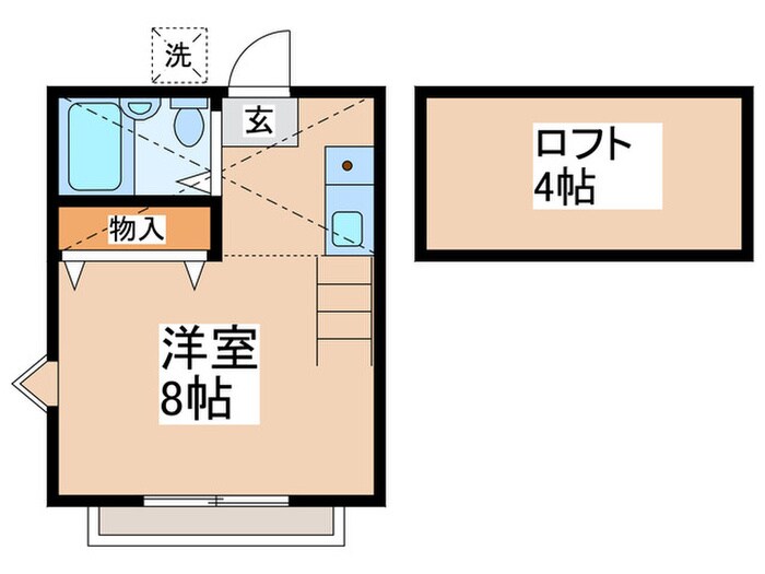 ロフティ永山の間取り図
