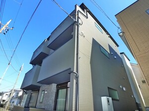 鎌ヶ谷市富岡アパート1期1号棟外観写真