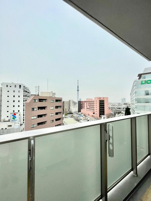 室内からの展望