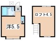 ﾈｵｽﾃ-ｼｮﾝﾌﾟﾗｻﾞ白楽の間取図
