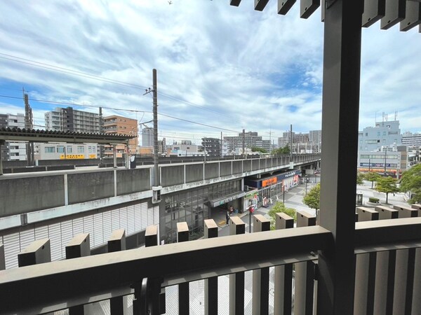 室内からの展望