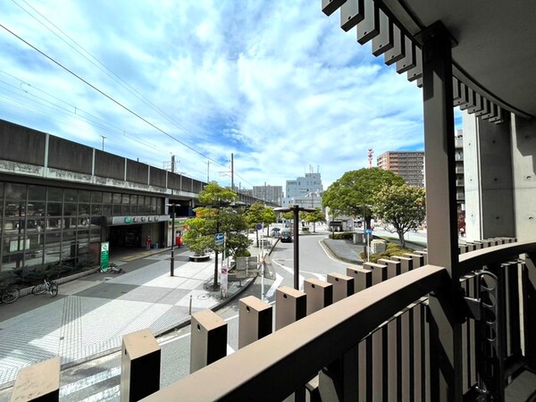 室内からの展望