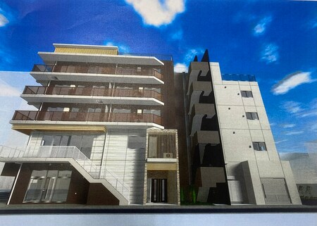 仮）府中市宮町2丁目新築工事外観写真