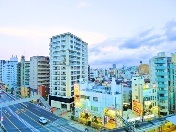 室内からの展望