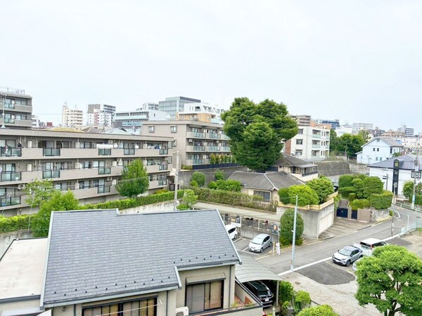 室内からの展望