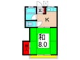 伊原ハイツの間取図