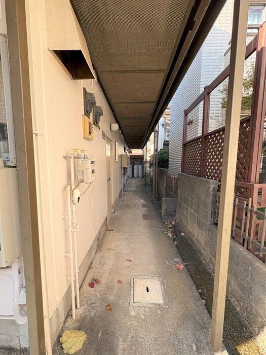 関口グリーンハイツAのエントランス部分