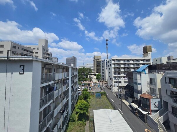 室内からの展望