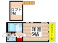 キャッスル勝田台の間取図