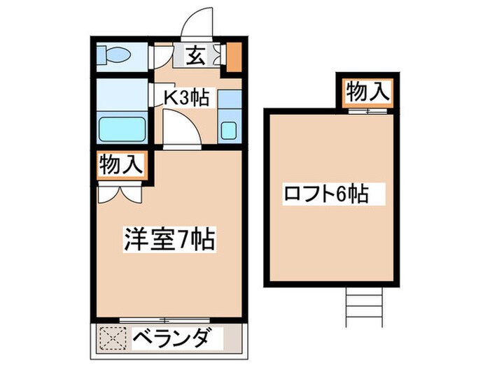 町田ハウスの間取り図