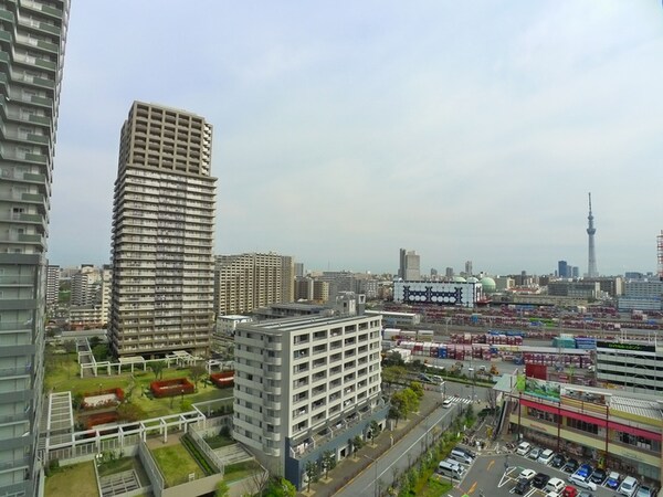室内からの展望