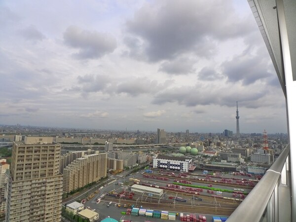 室内からの展望