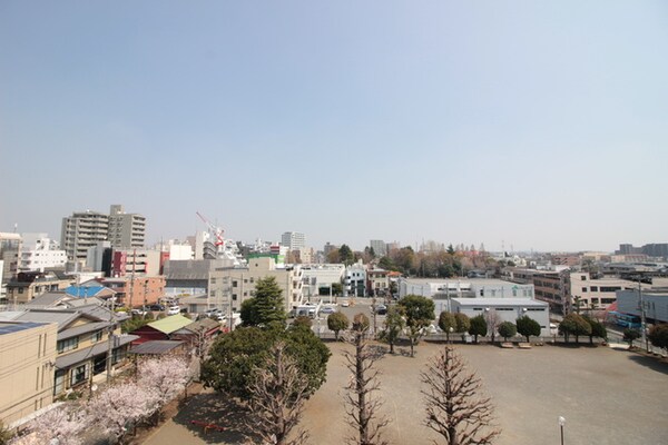 室内からの展望