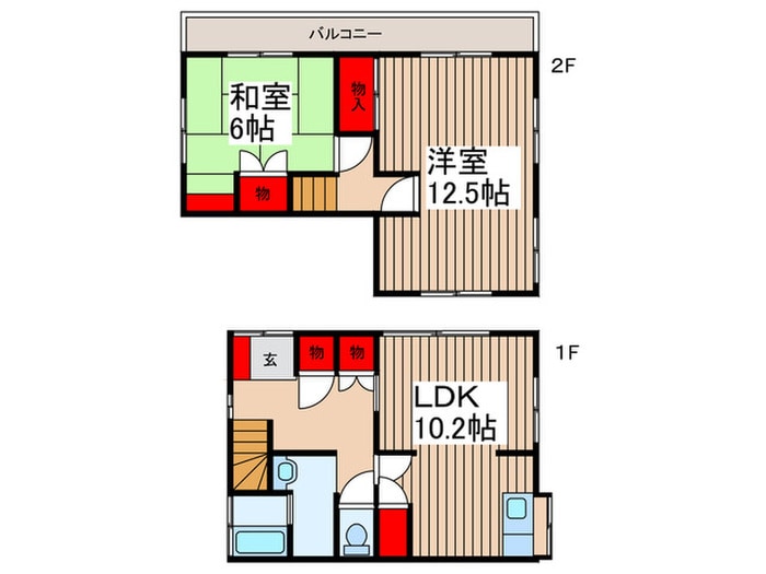 ササヤマササオの間取り図