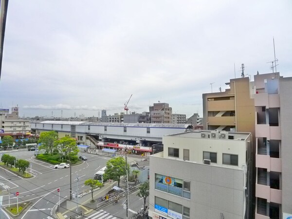 室内からの展望