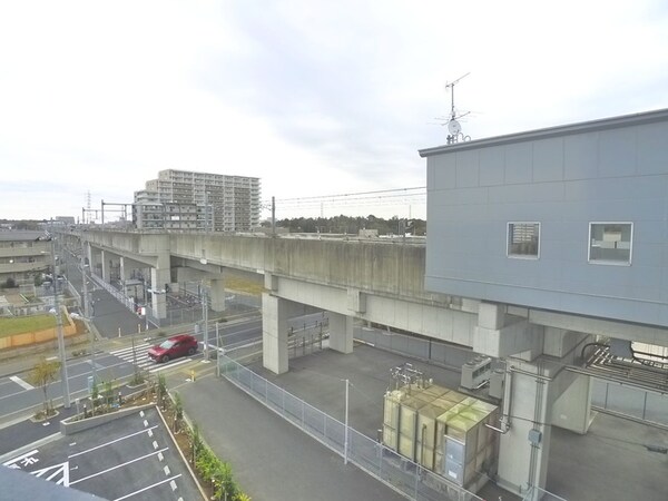 室内からの展望
