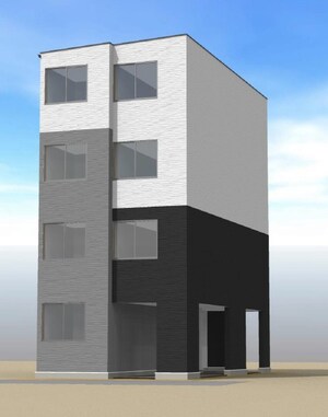 仮）板橋区中丸町ＭＳ新築工事外観写真