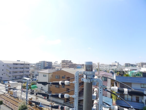 室内からの展望