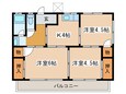 滝川荘Ｂの間取図