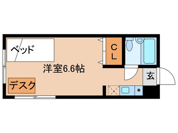 エルスタンザ世田谷千歳の間取り図