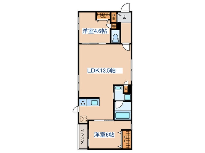 ＭＡＩＳＯＮ　ＥＸＣＩＡの間取り図