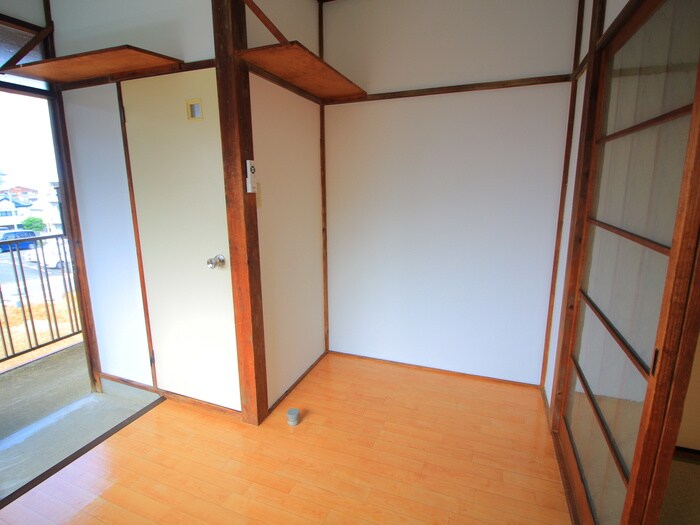 高山荘の洗濯機置場