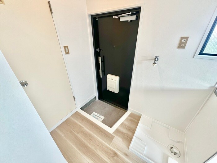 北軽井沢ハイツの玄関