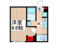 MQuarto若葉Ⅰの間取図
